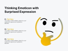 Thinking Emoticon With Surprised Expression Ppt PowerPoint Presentation Gallery Format Ideas PDF Thinking Emoticon With Surprised Expression Ppt PowerPoint Presentation Gallery Format Ideas PDF