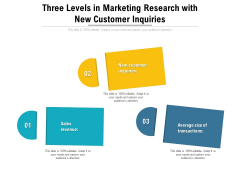 Three Levels In Marketing Research With New Customer Inquiries Ppt Summary Background PDF Three Levels In Marketing Research With New Customer Inquiries Ppt Summary Background PDF