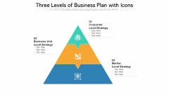 Three Levels Of Business Plan With Icons Ppt PowerPoint Presentation File Vector PDF Three Levels Of Business Plan With Icons Ppt PowerPoint Presentation File Vector PDF