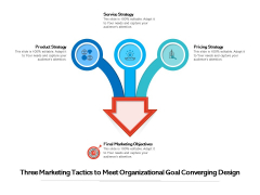 Three Marketing Tactics To Meet Organizational Goal Converging Design Ppt PowerPoint Presentation Model Pictures PDF Three Marketing Tactics To Meet Organizational Goal Converging Design Ppt PowerPoint Presentation Model Pictures PDF