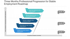 Three Months Professional Progression For Stable Employment Roadmap Clipart Three Months Professional Progression For Stable Employment Roadmap Clipart