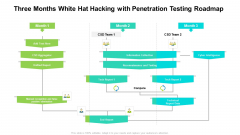 Three Months White Hat Hacking With Penetration Testing Roadmap Professional