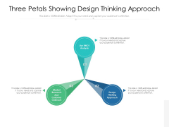 Three Petals Showing Design Thinking Approach Ppt PowerPoint Presentation Professional Slide PDF Three Petals Showing Design Thinking Approach Ppt PowerPoint Presentation Professional Slide PDF