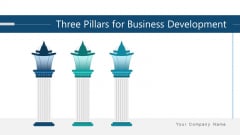 Three Pillars For Business Development Process Ppt PowerPoint Presentation Complete Deck With Slides Three Pillars For Business Development Process Ppt PowerPoint Presentation Complete Deck With Slides