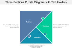three sections puzzle diagram with text holders ppt powerpoint presentation infographics file formats three sections puzzle diagram with text holders ppt powerpoint presentation infographics file formats