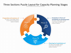 Three Sections Puzzle Layout For Capacity Planning Stages Ppt PowerPoint Presentation File Styles PDF Three Sections Puzzle Layout For Capacity Planning Stages Ppt PowerPoint Presentation File Styles PDF