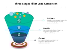 Three Stages Filter Lead Conversion Ppt PowerPoint Presentation Gallery Influencers PDF Three Stages Filter Lead Conversion Ppt PowerPoint Presentation Gallery Influencers PDF