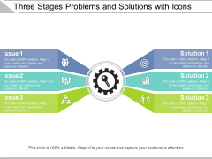 Three Stages Problems And Solutions With Icons Ppt PowerPoint Presentation Gallery Shapes PDF Three Stages Problems And Solutions With Icons Ppt PowerPoint Presentation Gallery Shapes PDF