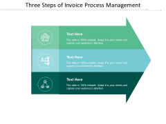 Three Steps Of Invoice Process Management Ppt Powerpoint Presentation Show Background Three Steps Of Invoice Process Management Ppt Powerpoint Presentation Show Background