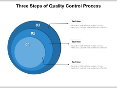 Three Steps Of Quality Control Process Ppt PowerPoint Presentation Portfolio Master Slide PDF Three Steps Of Quality Control Process Ppt PowerPoint Presentation Portfolio Master Slide PDF