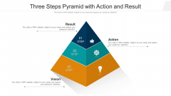 Three Steps Pyramid With Action And Result Ppt PowerPoint Presentation File Graphic Images PDF Three Steps Pyramid With Action And Result Ppt PowerPoint Presentation File Graphic Images PDF