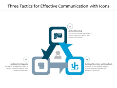 Three Tactics For Effective Communication With Icons Ppt PowerPoint Presentation Styles Template PDF Three Tactics For Effective Communication With Icons Ppt PowerPoint Presentation Styles Template PDF