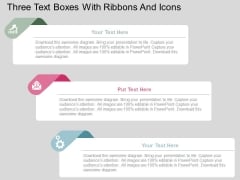 Three Text Boxes With Ribbons And Icons Powerpoint Templates Three Text Boxes With Ribbons And Icons Powerpoint Templates