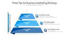 Three Tier For Business Marketing Strategy Ppt Outline Rules PDF Three Tier For Business Marketing Strategy Ppt Outline Rules PDF