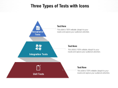 Three Types Of Tests With Icons Ppt PowerPoint Presentation File Aids PDF Three Types Of Tests With Icons Ppt PowerPoint Presentation File Aids PDF