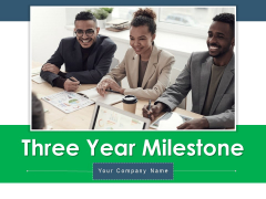 Three Year Milestone Circles Business Ppt PowerPoint Presentation Complete Deck Three Year Milestone Circles Business Ppt PowerPoint Presentation Complete Deck