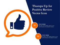 Thumps Up For Positive Review Vector Icon Ppt PowerPoint Presentation Gallery Layouts PDF Thumps Up For Positive Review Vector Icon Ppt PowerPoint Presentation Gallery Layouts PDF