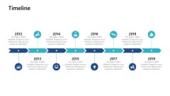 Timeline 2013 To 2020 Ppt PowerPoint Presentation Show Skills