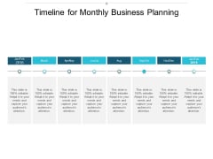 monthly timeline slide geeks monthly timeline template