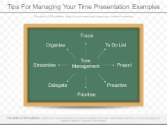 Tips For Managing Your Time Presentation Examples Tips For Managing Your Time Presentation Examples