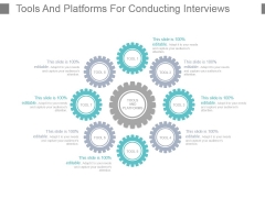 Tools And Platforms For Conducting Interviews Powerpoint Show Tools And Platforms For Conducting Interviews Powerpoint Show