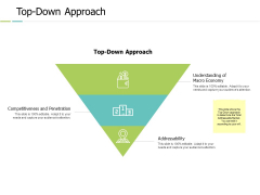 Top Down Approach Economy Ppt PowerPoint Presentation Infographic Template Design Ideas