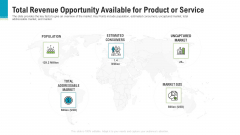 Total Revenue Opportunity Available For Product Or Service Microsoft PDF Total Revenue Opportunity Available For Product Or Service Microsoft PDF