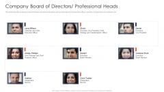 Trading Current Franchise Business Company Board Of Directors Professional Heads Pictures PDF Trading Current Franchise Business Company Board Of Directors Professional Heads Pictures PDF