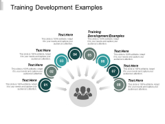 Training Development Examples Ppt PowerPoint Presentation Model Influencers Cpb Training Development Examples Ppt PowerPoint Presentation Model Influencers Cpb