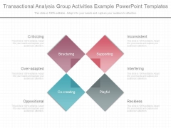 Transactional Analysis Group Activities Example Powerpoint Templates Transactional Analysis Group Activities Example Powerpoint Templates