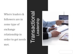 Transactional Leadership Ppt PowerPoint Presentation Inspiration Transactional Leadership Ppt PowerPoint Presentation Inspiration