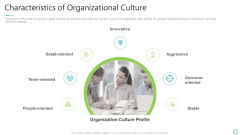 Transforming Organizational Processes And Outcomes Characteristics Of Organizational Culture Demonstration PDF