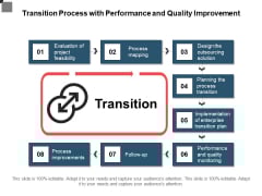 Transition Process With Performance And Quality Improvement Ppt PowerPoint Presentation Gallery Graphics Design PDF Transition Process With Performance And Quality Improvement Ppt PowerPoint Presentation Gallery Graphics Design PDF