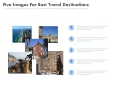 Travel Guide With Pictures And Information Powerpoint Template