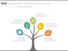 Tree Infographics For Market Development Strategy Powerpoint Template Tree Infographics For Market Development Strategy Powerpoint Template
