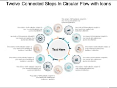 Twelve Connected Steps In Circular Flow With Icons Ppt PowerPoint Presentation Infographic Template Vector Twelve Connected Steps In Circular Flow With Icons Ppt PowerPoint Presentation Infographic Template Vector