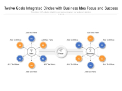 Twelve Goals Integrated Circles With Business Idea Focus And Success Ppt PowerPoint Presentation Gallery Examples PDF Twelve Goals Integrated Circles With Business Idea Focus And Success Ppt PowerPoint Presentation Gallery Examples PDF