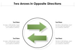 Two Arrows In Opposite Directions Ppt PowerPoint Presentation File Background Image PDF Two Arrows In Opposite Directions Ppt PowerPoint Presentation File Background Image PDF