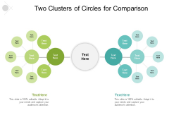 Two Clusters Of Circles For Comparison Ppt Powerpoint Presentation Show Objects Two Clusters Of Circles For Comparison Ppt Powerpoint Presentation Show Objects