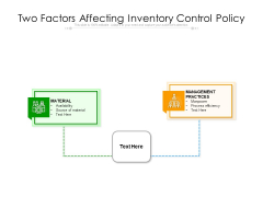 Two Factors Affecting Inventory Control Policy Ppt PowerPoint Presentation File Outfit PDF Two Factors Affecting Inventory Control Policy Ppt PowerPoint Presentation File Outfit PDF