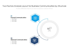 Two Factors Analysis Layout For Business Communication By Structure Ppt PowerPoint Presentation Outline Format PDF Two Factors Analysis Layout For Business Communication By Structure Ppt PowerPoint Presentation Outline Format PDF