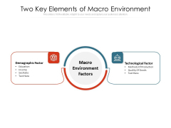 Two Key Elements Of Macro Environment Ppt PowerPoint Presentation Gallery Deck PDF Two Key Elements Of Macro Environment Ppt PowerPoint Presentation Gallery Deck PDF