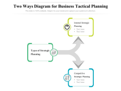 Two Ways Diagram For Business Tactical Planning Ppt PowerPoint Presentation Model Design Ideas PDF Two Ways Diagram For Business Tactical Planning Ppt PowerPoint Presentation Model Design Ideas PDF