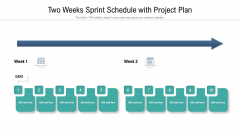 Two Weeks Sprint Schedule With Project Plan Ppt Inspiration Aids PDF Two Weeks Sprint Schedule With Project Plan Ppt Inspiration Aids PDF