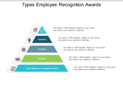Types Employee Recognition Awards Ppt PowerPoint Presentation File Model Cpb
