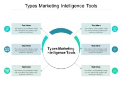 Types Marketing Intelligence Tools Ppt PowerPoint Presentation Model Guide Cpb
