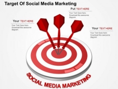 Target Of Social Media Marketing PowerPoint Templates Target Of Social Media Marketing PowerPoint Templates