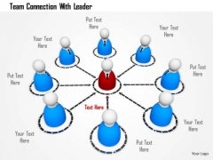 Team Connection With Leader PowerPoint Templates Team Connection With Leader PowerPoint Templates