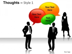 Thoughts Bubbles PowerPoint Slides And Ppt Images