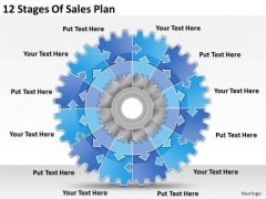 Timeline Ppt Template 12 Stages Of Sales Plan Timeline Ppt Template 12 Stages Of Sales Plan